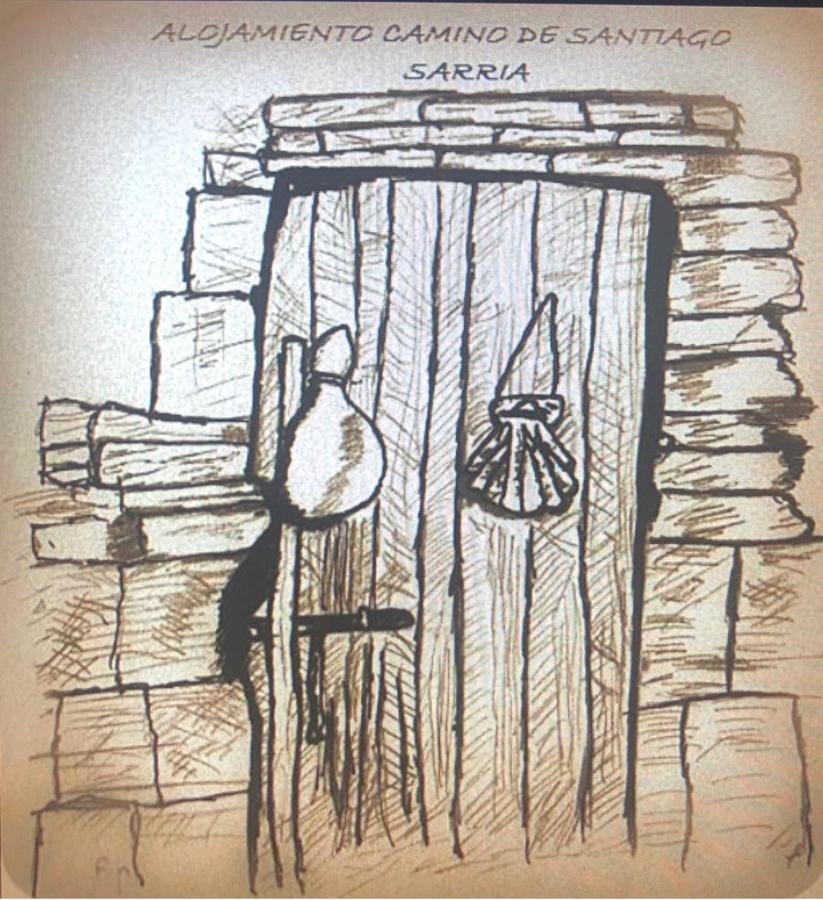 Camino Santiago Estrella Apartamento Sarria Exterior foto